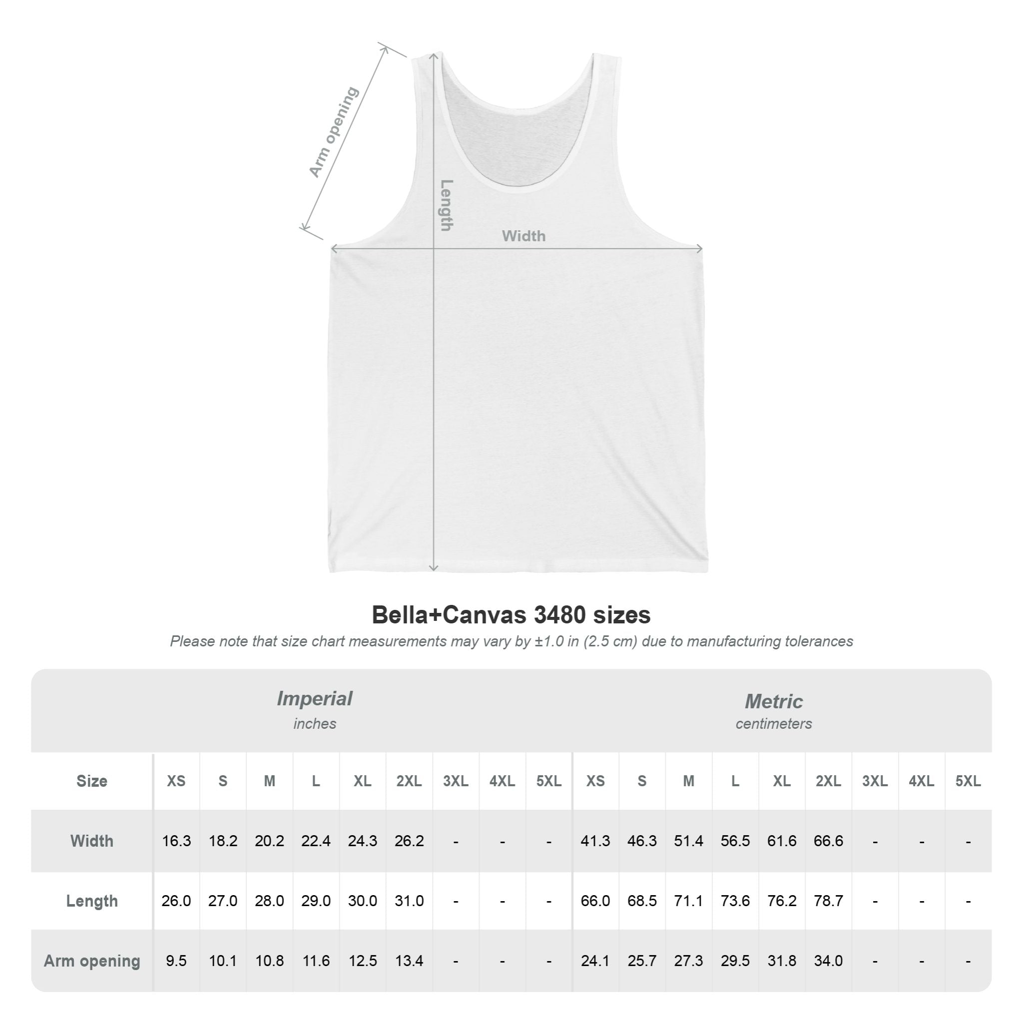 Statute 1227 - Unisex Jersey Tank