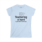 Teachering - Women's Softstyle Tee