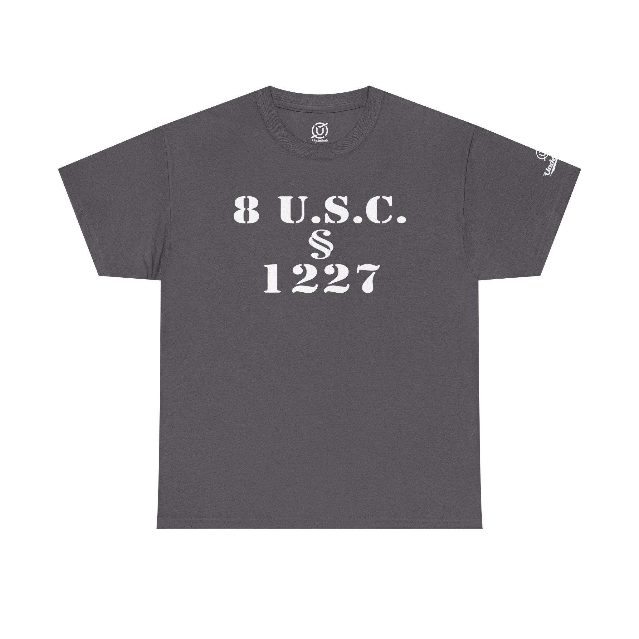 Statute 1227 - Black - Unisex Garment-Dyed T-shirt