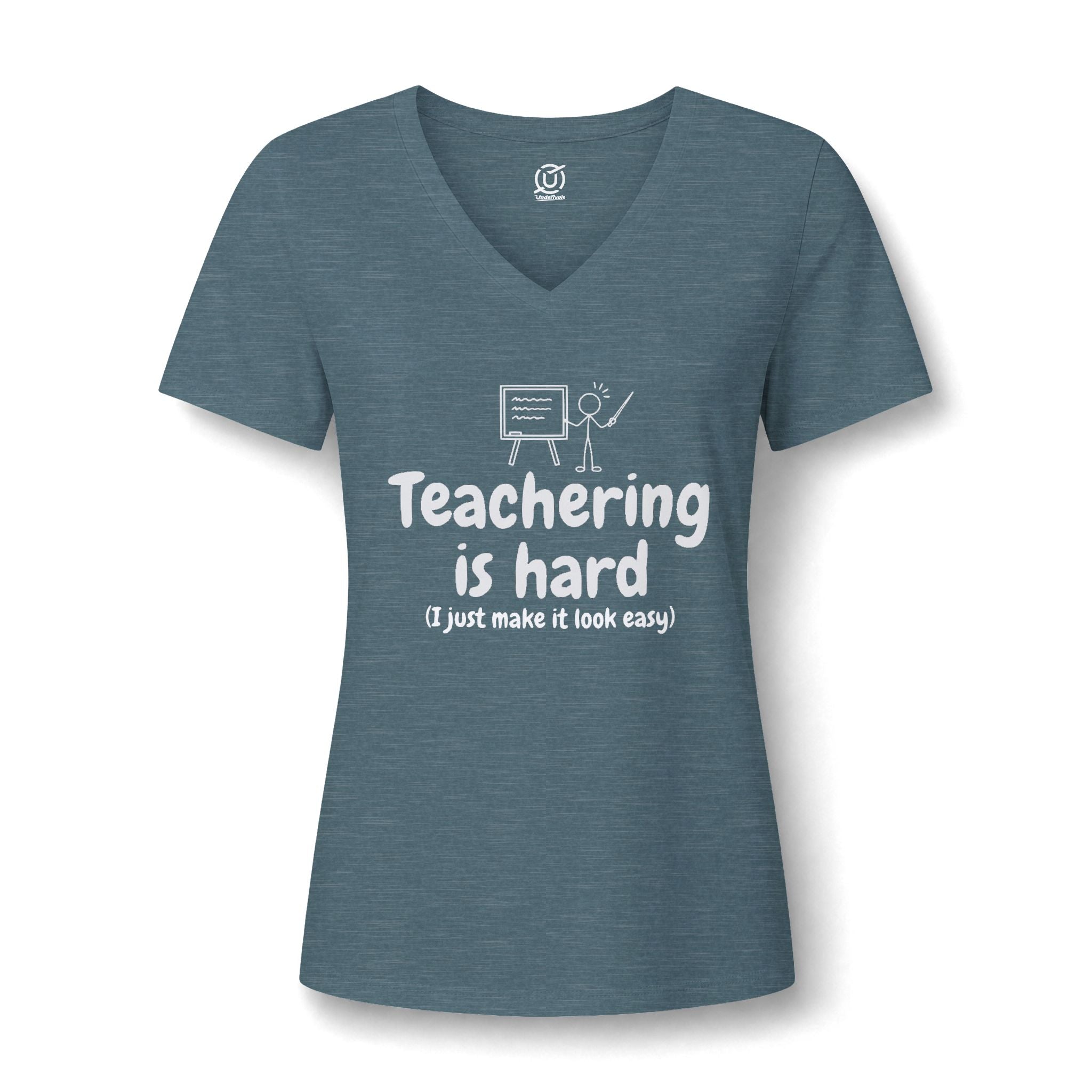 Teachering - Women’s Relaxed V-Neck Tee