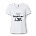 Teachering - Women’s Relaxed V-Neck Tee