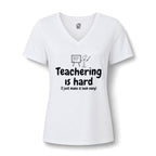 Teachering - Women’s Relaxed V-Neck Tee