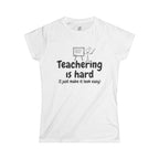 Teachering - Women's Softstyle Tee