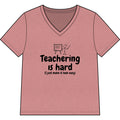 Women’s Relaxed Heather CVC V-Neck Tee