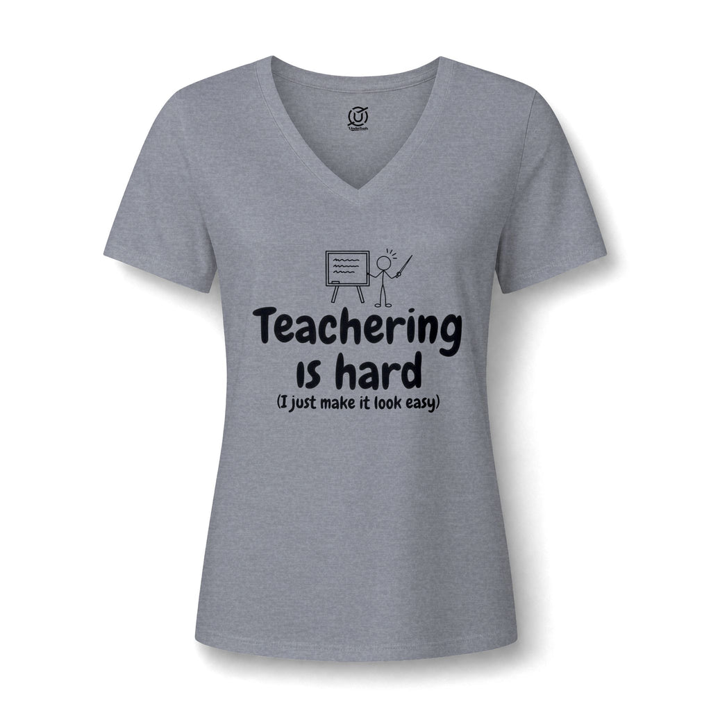 Teachering - Women’s Relaxed V-Neck Tee