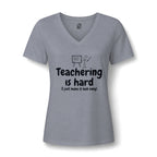 Teachering - Women’s Relaxed V-Neck Tee