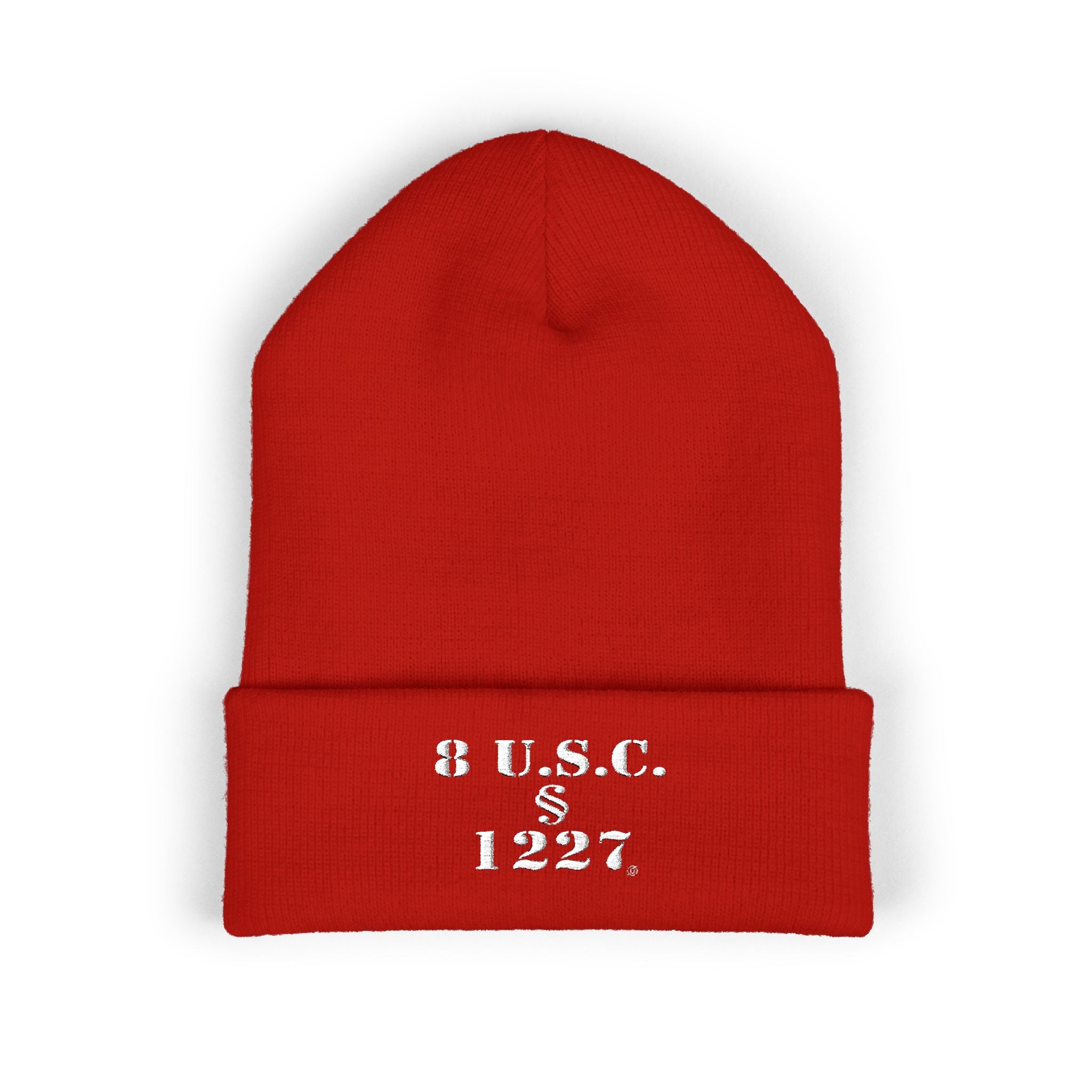 Statute 1227 - Classic Beanie (Embroidery)