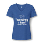 Teachering - Women’s Relaxed V-Neck Tee