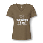 Teachering - Women’s Relaxed V-Neck Tee
