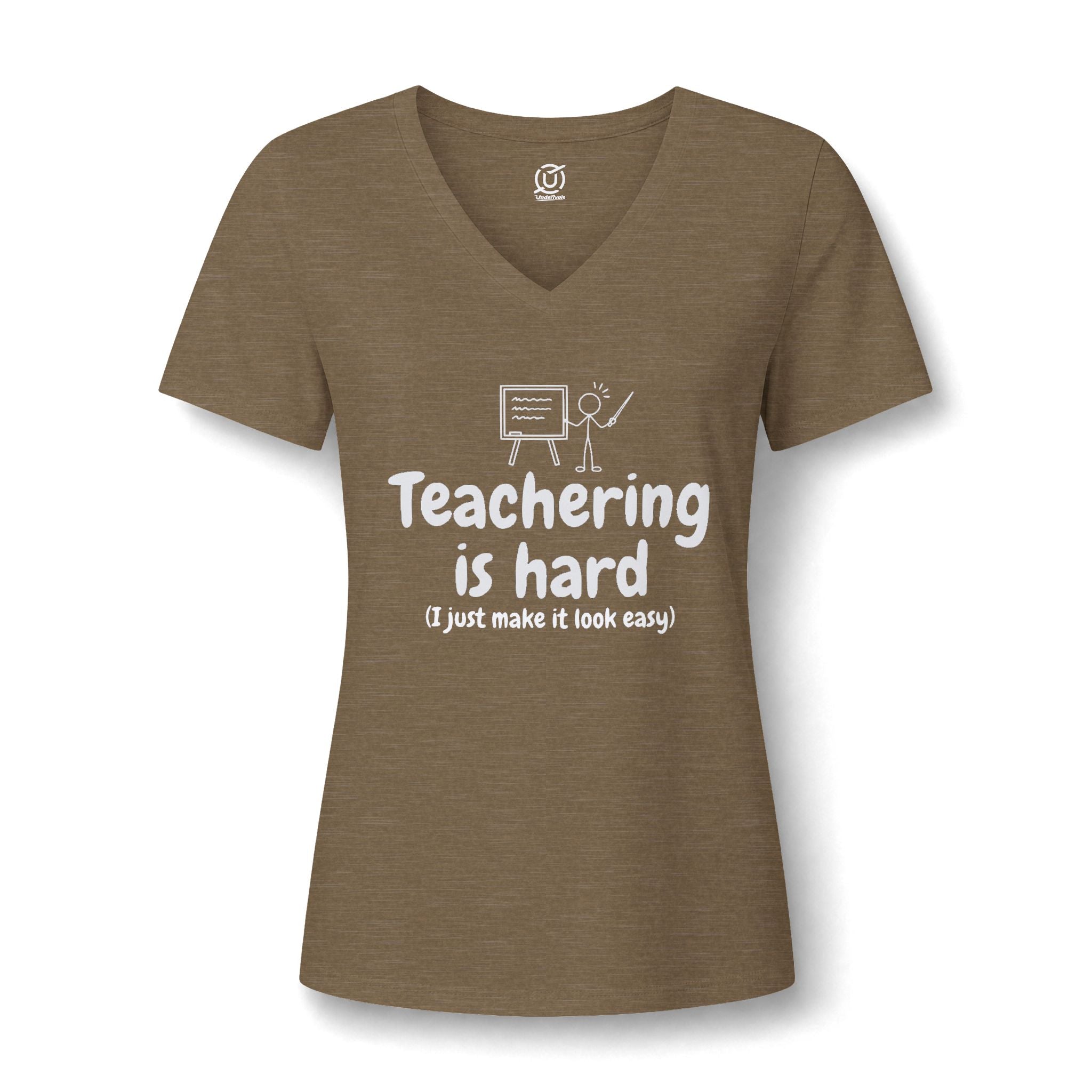 Teachering - Women’s Relaxed V-Neck Tee