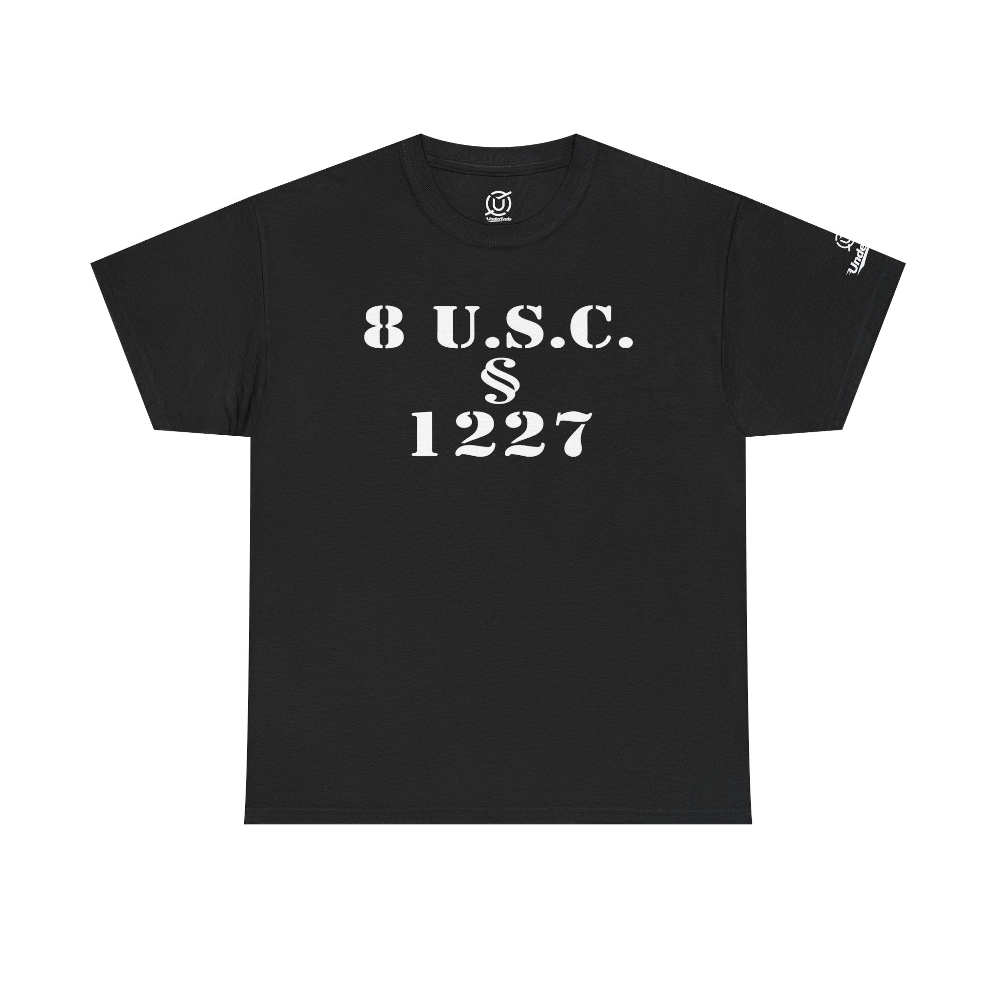 Statute 1227 - Black - Unisex Garment-Dyed T-shirt