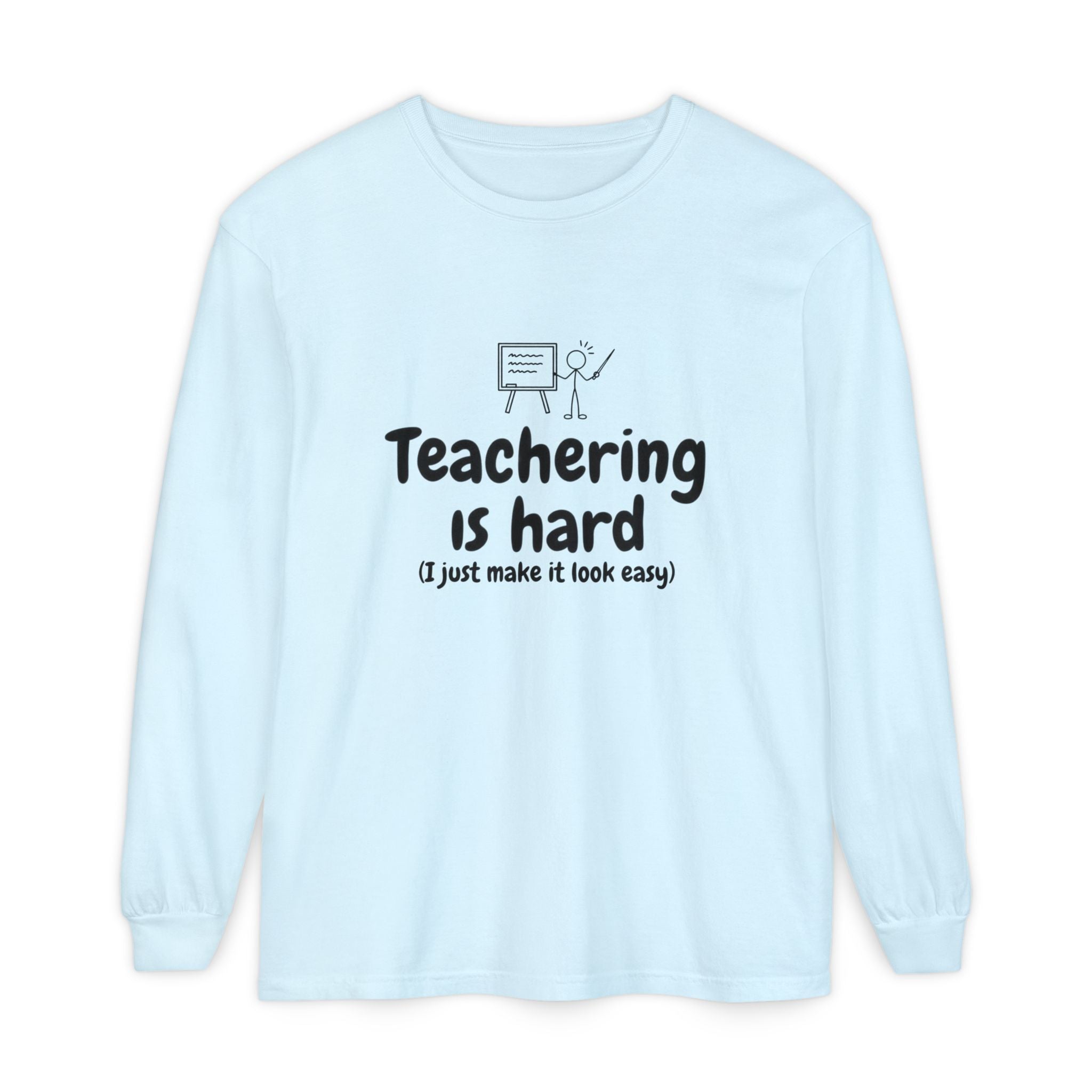 Unisex Garment-dyed Long Sleeve T-Shirt