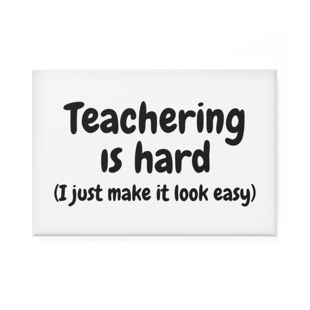 Teachering - Magnet, Rectangle (1 & 10 pcs)
