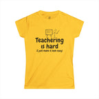 Teachering - Women's Softstyle Tee