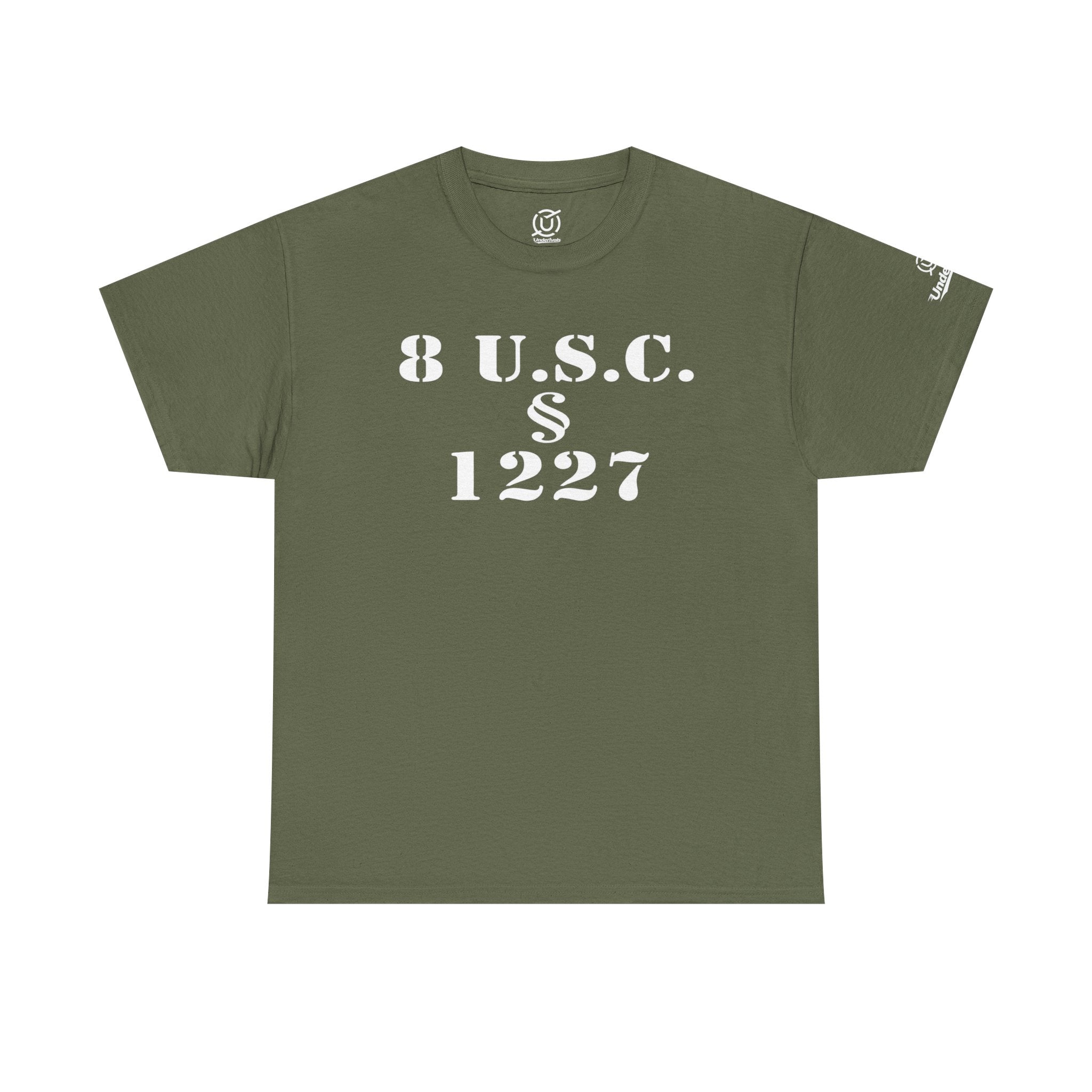 Statute 1227 - Black - Unisex Garment-Dyed T-shirt