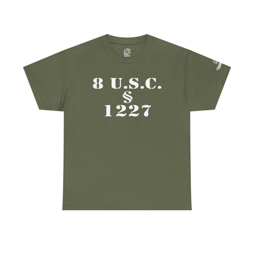 Statute 1227 - Black - Unisex Garment-Dyed T-shirt