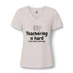 Teachering - Women’s Relaxed V-Neck Tee
