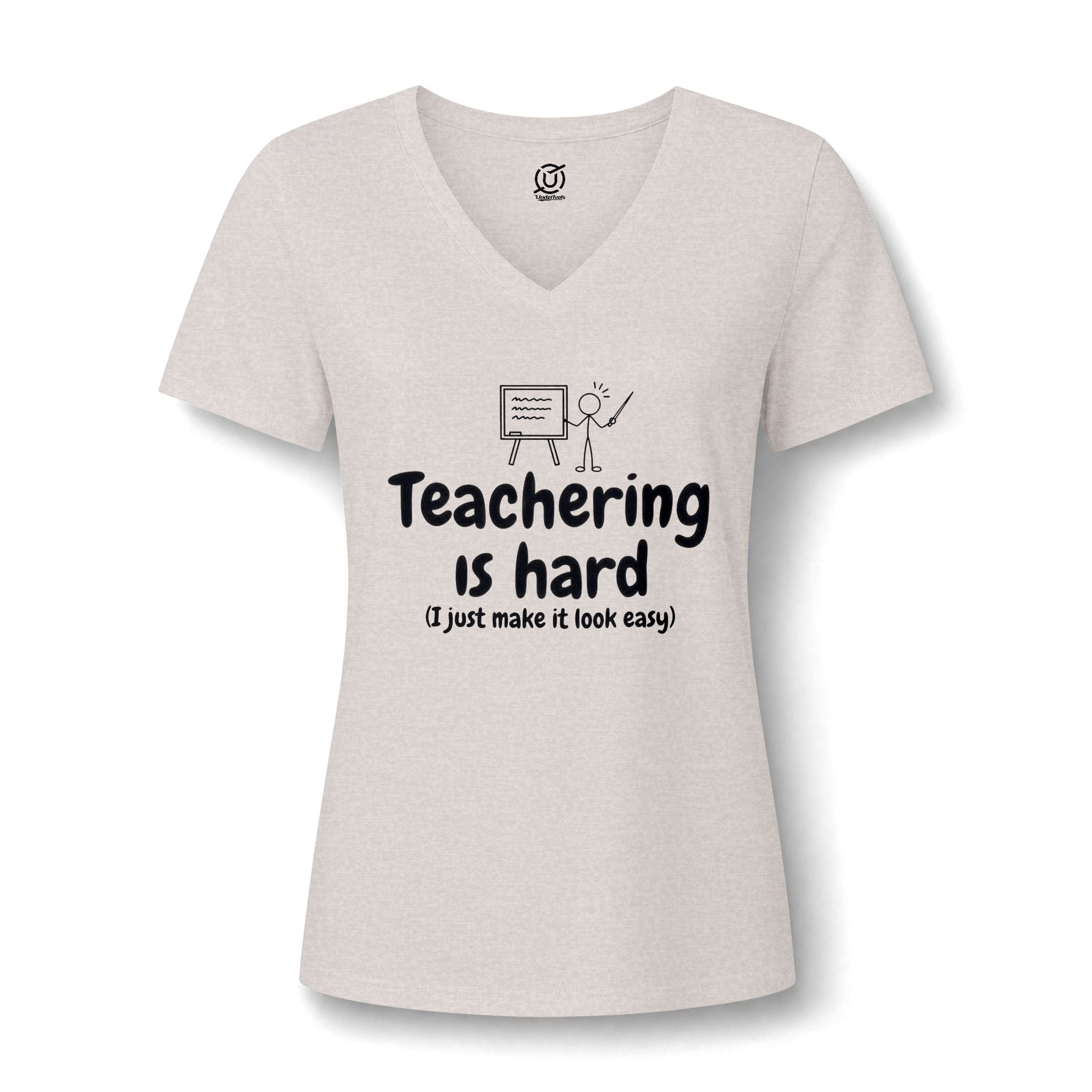 Teachering - Women’s Relaxed V-Neck Tee