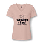 Teachering - Women’s Relaxed V-Neck Tee