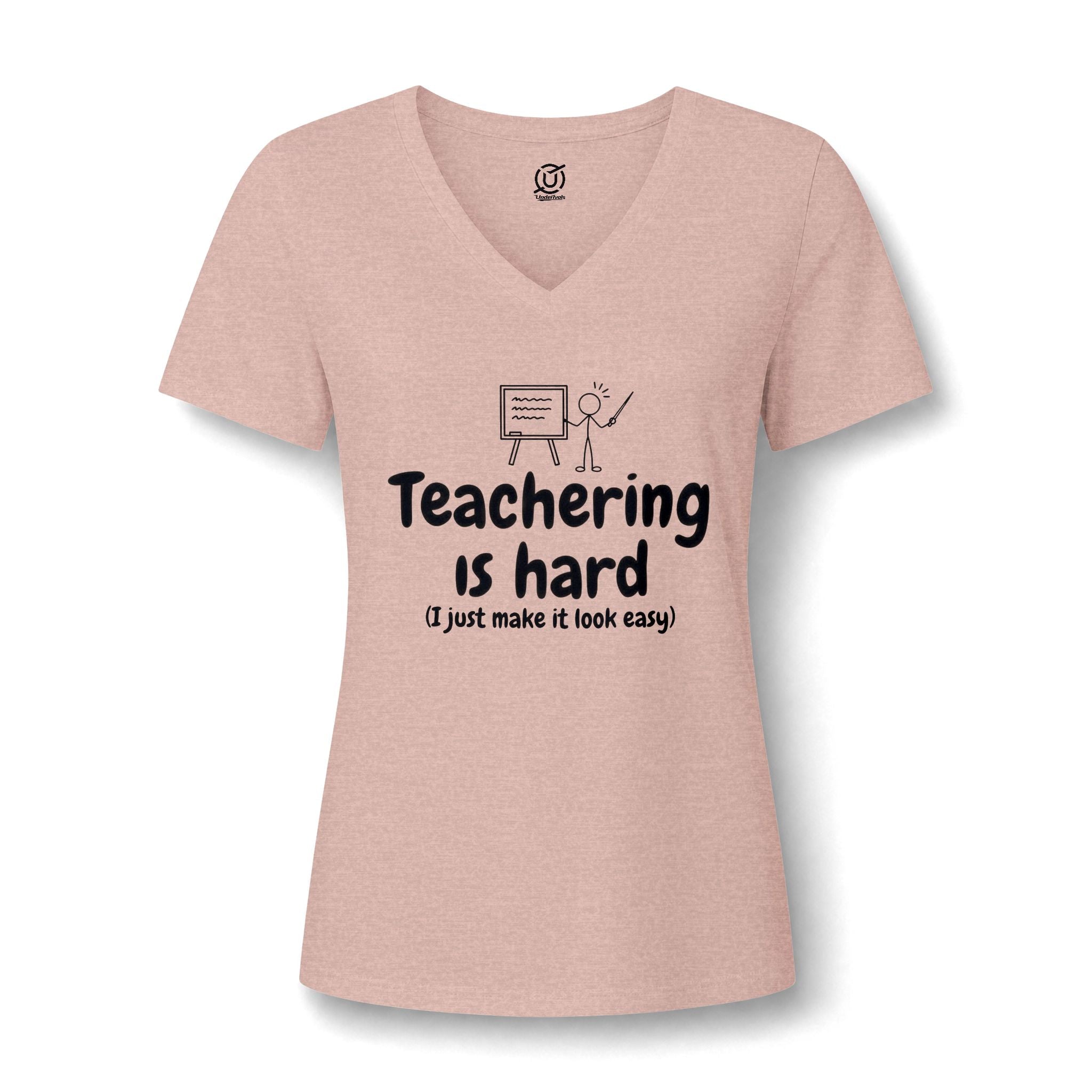 Teachering - Women’s Relaxed V-Neck Tee