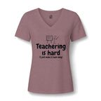 Teachering - Women’s Relaxed V-Neck Tee