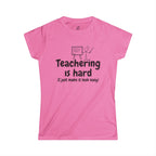 Teachering - Women's Softstyle Tee