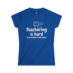 Teachering - Women's Softstyle Tee