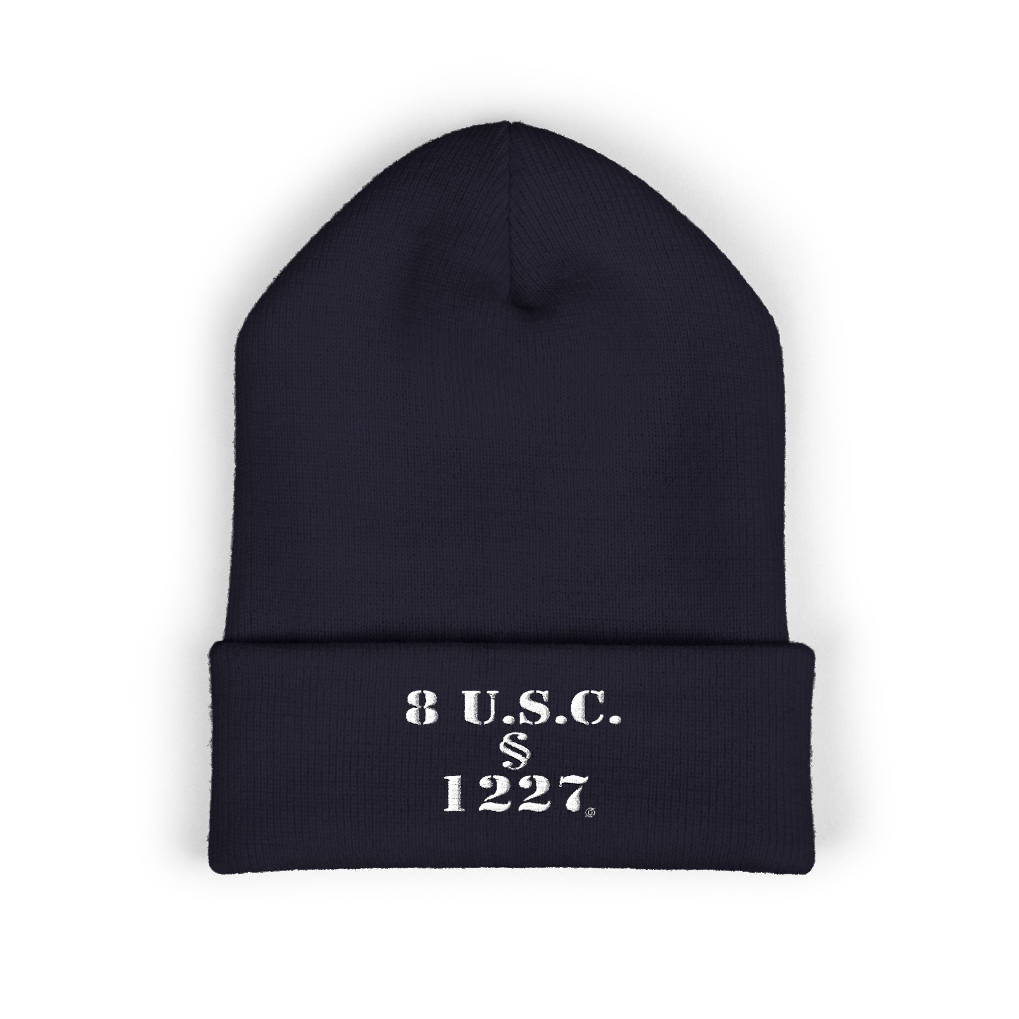 Statute 1227 - Classic Beanie (Embroidery)